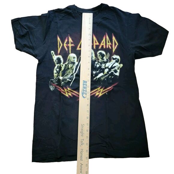 Def Leppard 2009 Summer Tour Rock‎ Concert T- SHIRT Size Unisex Small Black - Picture 2 of 6